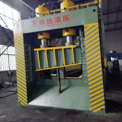 25MPa Hand Valve Control Hydraulic Steel Baling Machine Easy Precise Baling