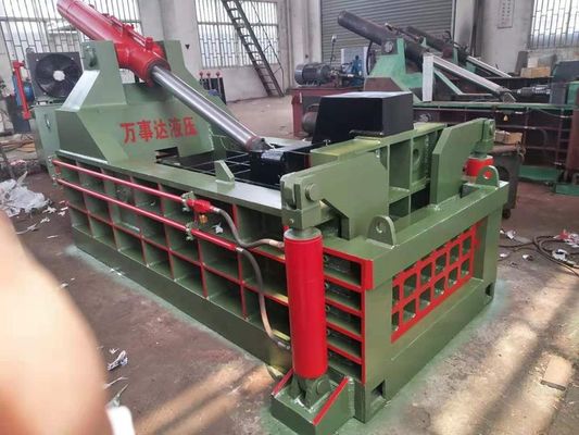 Manufacturing Plant Fully Automatic Scrap Metal Shear PLC Customized 1500x400mm Output Mouth