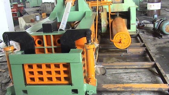 25tons Automatic Horizontal Baler Overload Protection 5 Wires Strapping For Heavy Duty Recycling