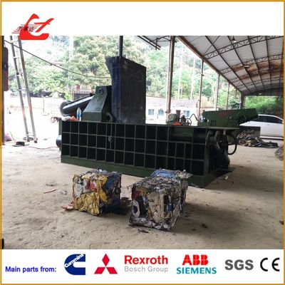 160 Ton Hydraulic Metal Baler: 1600x1000x800mm Chamber,Automatic PLC Control System, Ideal for Steel, Iron, Aluminum, Copper Recycling
