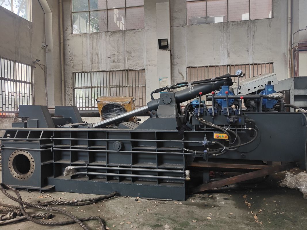 High-Efficiency Automatic Scrap Metal Baler for Steel 100–150kg Bale Capacity
