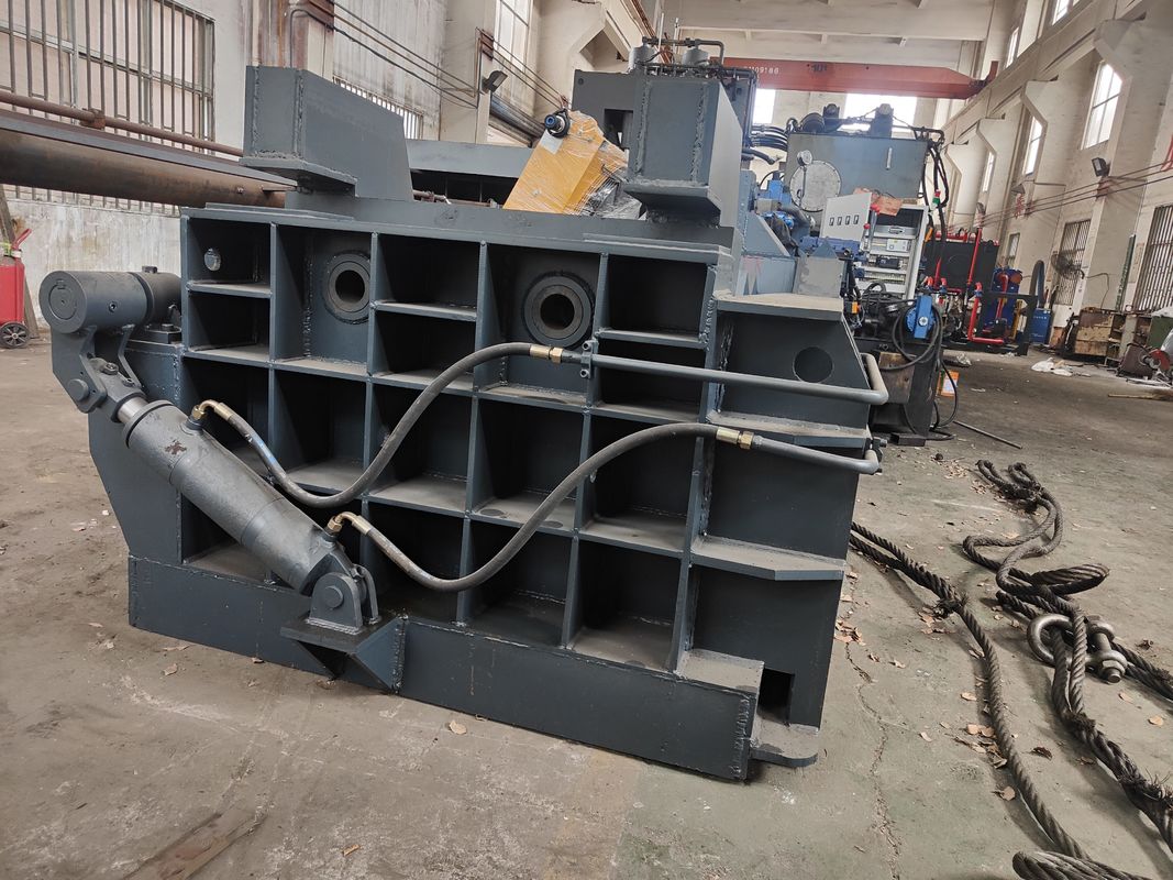 High-Efficiency Automatic Scrap Metal Baler for Steel 100–150kg Bale Capacity