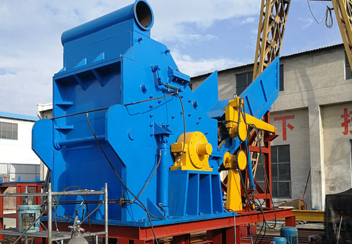 22kW Motor Power Electric Scrap Metal Crusher Shredder For Waste Management