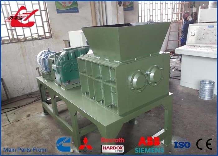 Metal Shredder Solution | 200 Ton Compression Force, 600mm Blades For Scrap Steel And Aluminum Processing