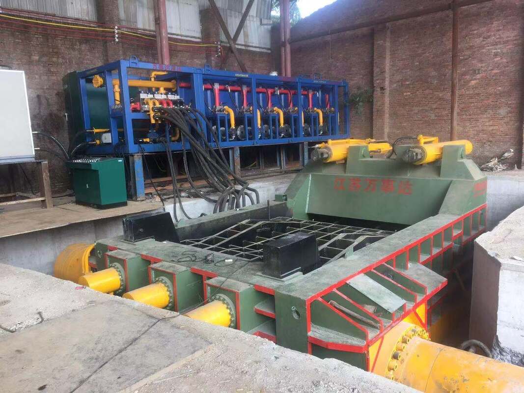 High Density Metal Baler for Scrap Yard and Steel Mill Recycling Operations