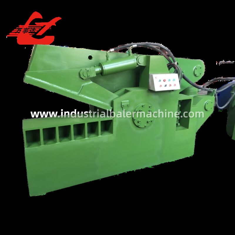 Hydraulic Alligator Shear 630kN Scrap Metal Cutting Machine with 600mm Blade for Steel Bar