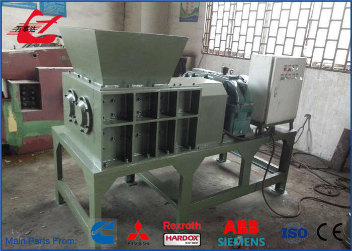 Space-saving Flexible Metal Shredder for Small-Batch and Multi-Material Recycling