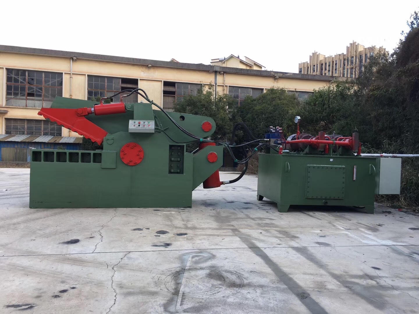 High-Efficiency Compact Alligator Shear Q43-1600 9–20times/Min For Scrap Cutting With PLC Semi-Automatic Operation