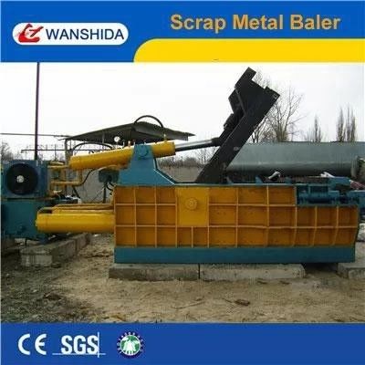 Bakırlar İçin 74kW Hurda Metal Balya Makinesi 25MPa Hidrolik Metal Balya Makinesi