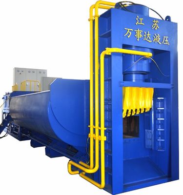Y83Q-6300C 630 Ton Hidrolik Atık Metal Baler Kırıcı 9 ¢ 12 TPH Çelik Geri Dönüştürme Ekipmanı