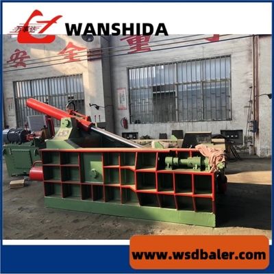 Ağır görevli özel Hidrolik Metal baler 18.5kw güç satılık
