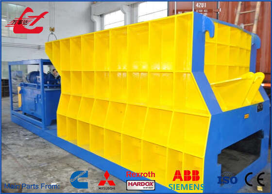 Ağır yüklü konteyner hurda kılıcı 84KW Verimli metal kesimi için 1400mm bıçak uzunluğu ile